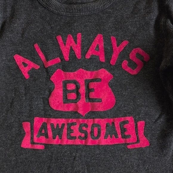 oshkosh b'gosh graphic thermal waffle knit long sleeve shirt 3T toddler boys - Picture 2 of 6